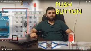 #4 Arduino push button ile led kontrol