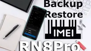 Backup and Restore IMEI in REDMI NOTE 8 PRO || Fix IMEI || Rooted | Non Rooted | Methods | AllTricks