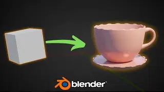 Create a Cup in Blender in 30 Seconds!