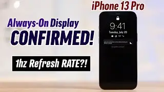 Why iPhone 13 Pro WILL HAVE an Always-On Display!