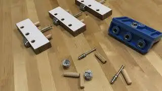 Как можно собрать мебель на эксцентриковую стяжку (минификс).