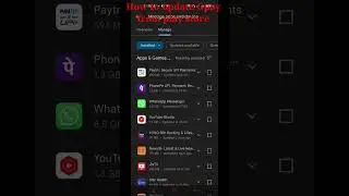 how to update Gpay aap from google play store | how to update an app from play store #shorts