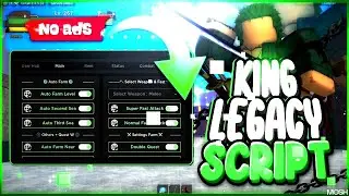 OP RELEASE UPDATE x KING LEGACY SCRIPT x PC | AUTO FARM LEVEL, BRING MOBS, RAID, MAX LEVEL, MORE