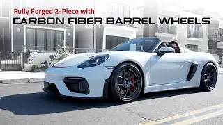 Carbon Fiber Wheels! 2022 Porsche Spyder Featuring 2-Piece VMP 203 Dymag Carbon Barrels