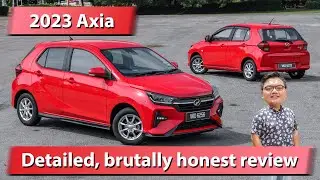 2023 Perodua Axia D74A - detailed, brutally honest review