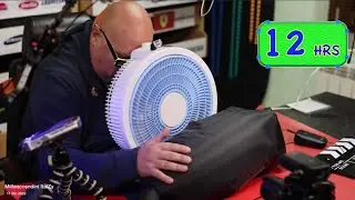 12 ore ventilatore e casco asciugacapelli