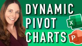 How to Insert a Dynamic Pivot Chart in PowerPoint - Excel to PowerPoint Integration