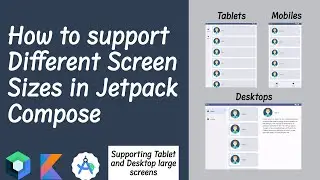How to Support different screen sizes in Jetpack Compose |  Adaptive TwoPane Layout Jetpack Compose