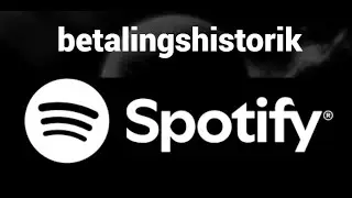 Sådan får du vist betalingshistorik på Spotify