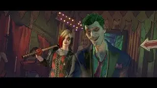 Batman Telltale - Bruce & Selina vs Joker & Harley