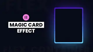 Glowing Border Hover Effect ~ Elementor Flex Container Tutorial ~ WordPress Elementor Tricks