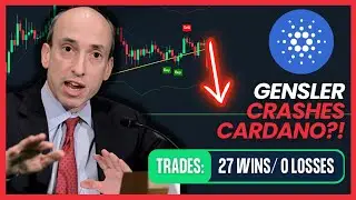 Cardano CRASH After Gensler CALLS IT A SECURITY!! (What Happens Next?)