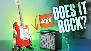 I Built A Fender Strat Out Of Lego