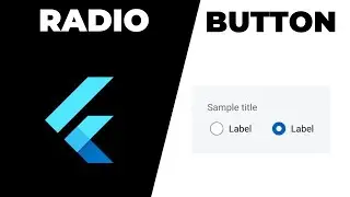 ✨Radio Button in Flutter | Radio button Widget | Flutter Widgets 