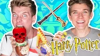 TRYING HARRY POTTER CANDY + Bean Boozled Challenge 🔮 | Collins Key