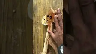 Wooden Giraffe Toy Automata DIY