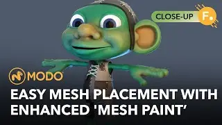 Modo 16.1 | Mesh Paint: Easy Placement Done Right