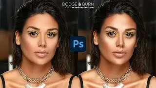 Dodge and Burn Photoshop Action । Photoshop Action Free Download