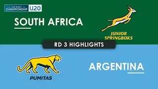 HIGHLIGHTS | SOUTH AFRICA v ARGENTINA | The Rugby Championship U20 2024 | Round 3