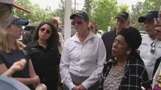 FEMA administrator tours Houston storm damage with local leaders, announces more help on the way