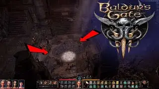 Baldurs Gate 3 Как решить загадку Лунной Двери ➤ Baldur's Gate 3 Загадка в Оскверненном Храме