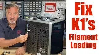 Fixing The Filament Loading On Creality K1 Series 3D Printers