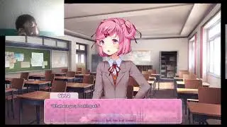 let's play Doki Doki Literature Club pt 1 (Live 'n' Loud 5)