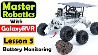 Master Robotics with GalaxyRVR, RGB LED strips and Battery Voltage monitoring