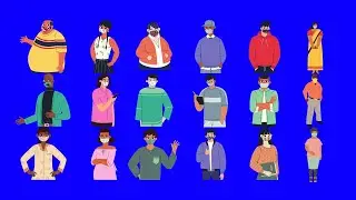 FACE MASK Green Screen Effects - PACK #2