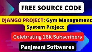 Free Source Code - Gym Management System using Python Django Sqlite