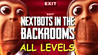 Nextbots In The Backrooms ALL Levels playthrough Gameplay