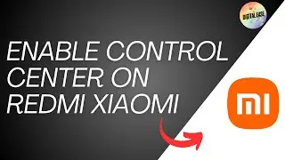 How To Enable Control Center On Redmi Xiaomi | Enable New Notification Bar | MIUI New Control Center