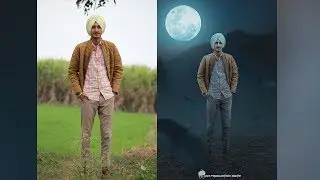 Photoshop Photo Editing Tutorial Dark Night Photo Manipulation For Beginners