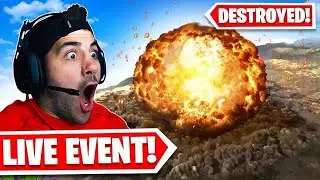 Warzone was DESTROYED! *INSANE NUKE LIVE EVENT!*