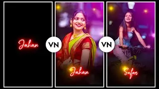 New Vn Editor Romantic Lyrics Status Editing | Vn Video Editor | Shake Lyrics Status Kaise Banaye.