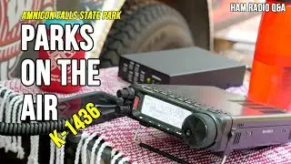 Parks on the Air Activation: Amnicon Falls State Park Wisconsin POTA - Ham Radio Q&A