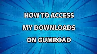 HOW TO ACCESS MY LIBRARY IN GUMROAD - COMO ACCEDER A MI BIBLIOTECA EN GUMROAD