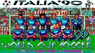 World Trophy Soccer gameplay (PC Game, 1989)