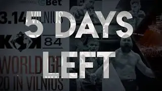 5 DAYS LEFT ❗️👉 KOK'84 IN VILNIUS 14.03.2020 👊