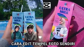 CARA EDIT FOTO DI KEMASAN SUSU ULTRA MILK VIRAL TIKTOK 🔥