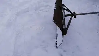 Универсальный ручной отвал для уборки снега