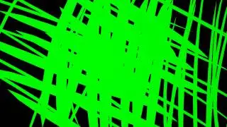 60FPS 4K Doodle Sketch Flow Green Screen Animation