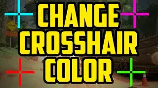 HOW TO CHANGE CROSSHAIR COLOR IN CS GO 2017 - Crosshair Colour Command Tutorial CSGO