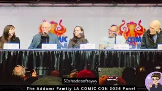 The Addams Family LA Comic Con 2024 Panel