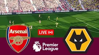 [LIVE] Arsenal vs Wolves Premier League 24/25 Full Match - Video Game Simulation PES 2021