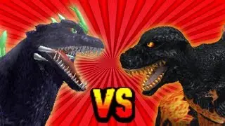 Super Godzilla VS. Burning Godzilla ~ GODZILLA: UNLEASHED ReTex