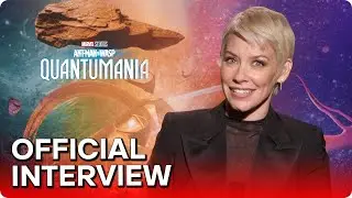 ANT-MAN AND THE WASP: QUANTUMANIA (2023) Evangeline Lilly Official Interview