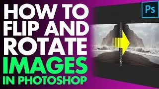 HOW TO FLIP IMAGES [IN PHOTOSHOP] // How To Rotate And Transform Images In Photoshop