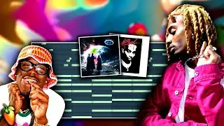 HOW TO MAKE BEATS AND MELODIES FOR LIL UZI VERT AND PLAYBOI CARTI FROM SCRATCH | FL Studio Tutorial