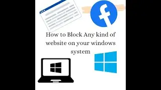 How TO Block Any Kind Of Website On PC || Block Any Kind Of Website On Windows System#windows11